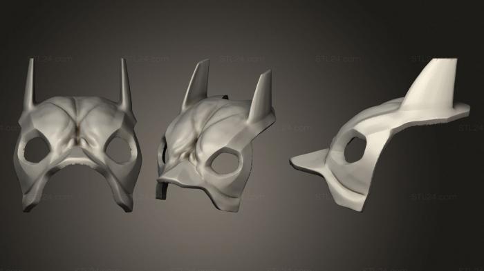Маски (Догматическая маска, MS_0372) 3D модель для ЧПУ станка